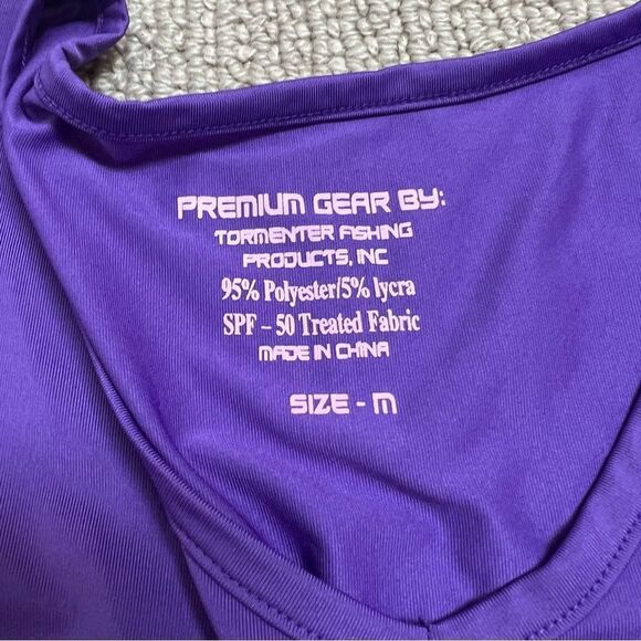 Tormenter Spandex Blend SPF 50 Short Sleeve Rash Guard - M - Picture 4 of 9